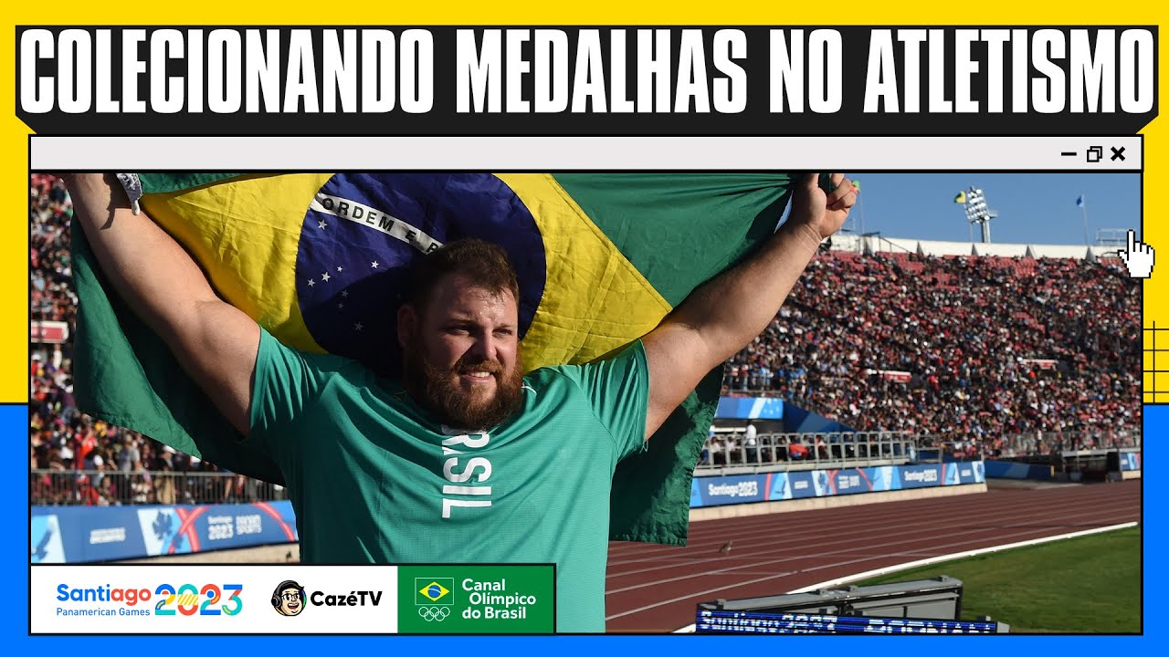 MAIS UM DIA DE ATLETISMO = MAIS UM DIA DE MEDALHA DE OURO! 🥇