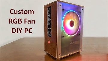 DIY PC - Custom Fan Install RGB 140mm - Build Your Own Mini ITX Computer