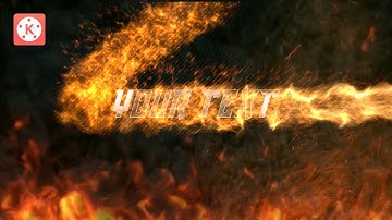 Fire intro in Kinemaster | Tutorial Kinemaster and Pixellab