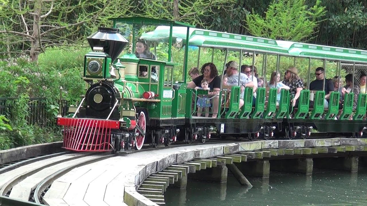 3D CINCINNATI ZOO 2024 Huntington Safari Train - Side by Side 3D - YouTube