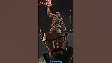 Gordon freeman vs doom slayer. #shorts #edits #halflife2 #doometernal
