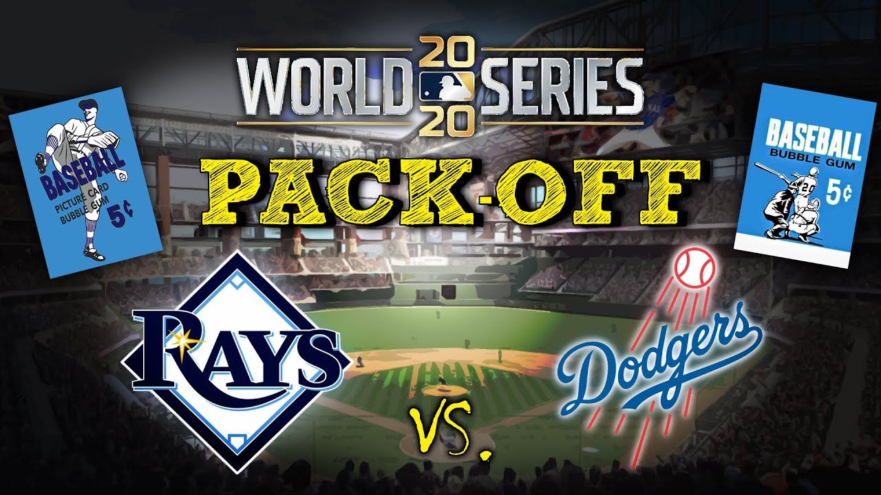2020 MLB World Series Pack-Off!! (DODGERS VS. RAYS) - YouTube