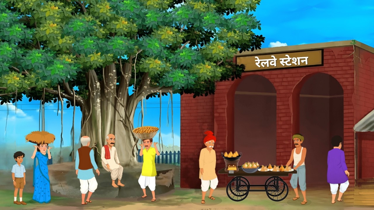 गरीब समोसे वाला | Garib Samose Wala | Hindi Moral Story | Cartoon Story | Cartoon Video
