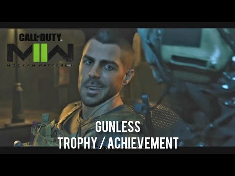 Call of Duty Modern Warfare 2 - Gunless Trophy / Achievement Guide [ALONE]