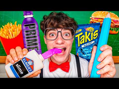 Essbare Schulsachen - ASMR + Bastelanleitung