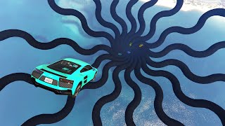 Giant Octopus Crazy Race - GTA 5 Online