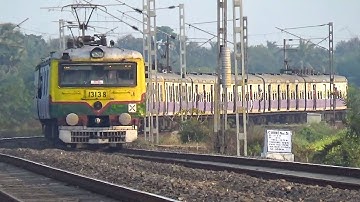 37919/Up Howrah-Katwa Daily Local Train (Suburban/SUB)  || 12 Coaches EMU/ Electric Multiple Unit