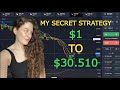 From 1 to 30510 with secret quotex trading strategy  quotex