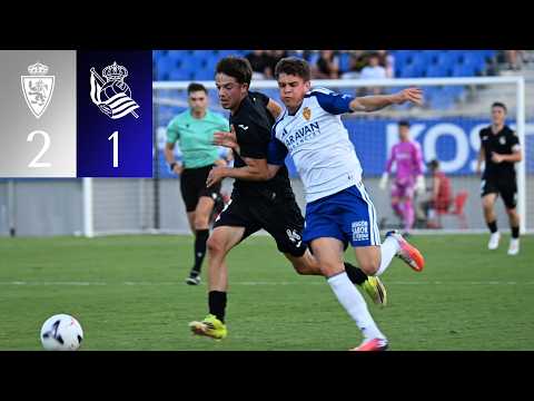 HIGHLIGHTS | Real Zaragoza 2-1 Sanse | PRETEMPORADA 26-27 | Zubieta | Real Sociedad — football highlights