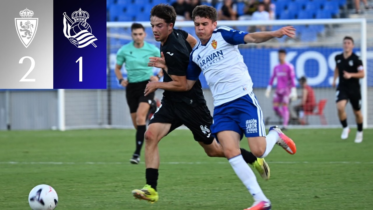 HIGHLIGHTS | Real Zaragoza 2-1 Sanse | PRETEMPORADA 26-27 | Zubieta | Real Sociedad