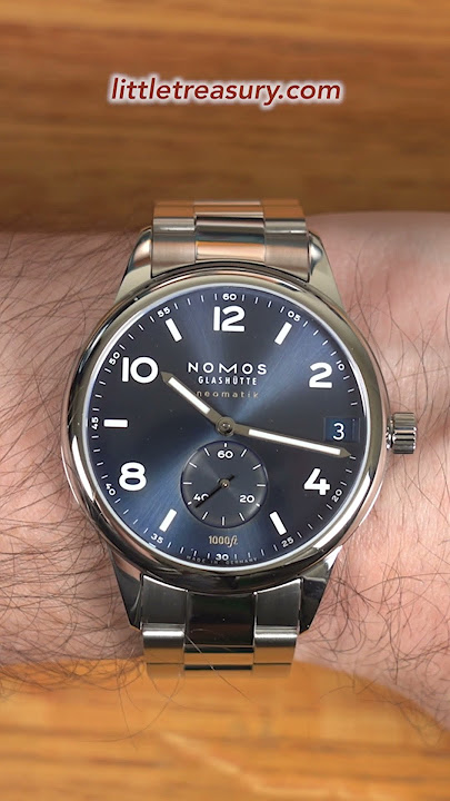 The Nomos that appeals to a broader audience: The 782 Club Sport Neomatik!