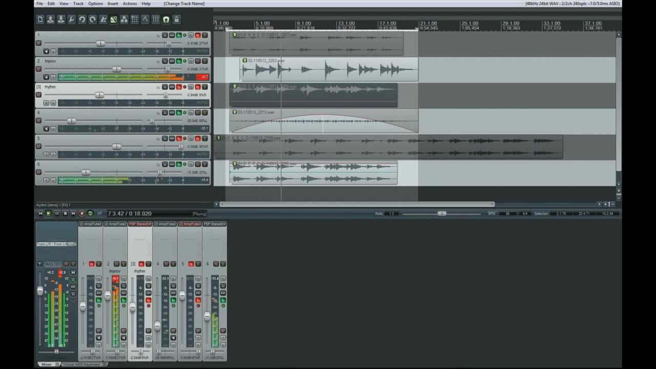 A minor improvisation,  Learn & Master Guitar Student