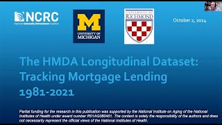 Ncrc The Hmda Longitudinal Dataset Tracking Mortgage Lending 1981 2021
