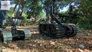 TALON & PackBot - Military Bomb Disposal Robots Demo