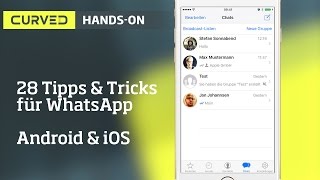 28 WhatsApp Tipps & Tricks, die Euer Leben erleichtern (Android & iOS) | deutsch [2016]