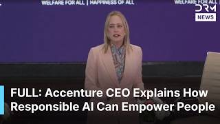 FULL: Accenture CEO Explains How Responsible AI Can Drive Productivity and Empower People | AQ1B