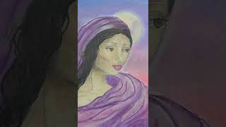 Daughters of the Renaissance: Iman #art #artcollector #drawing #arthistory #artist #artwork #fyp