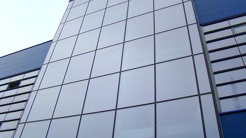 Algorithm for creating aluminum composite facade with its construction. Tutorial video grasshopper