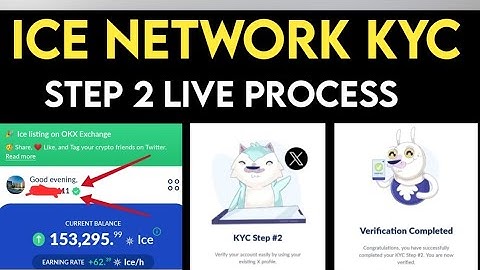 ice network kyc step 2 full process