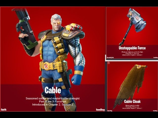 Fortnite terá skins inspiradas na X-Force, da Marvel