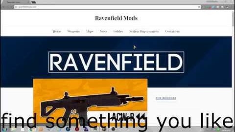 how to install mods on ravenfield without steam