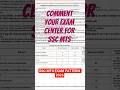 SSC MTS 2026 Admit Card &amp; Exam Pattern 2026 ! #ssc #sscmtsadmitcard #sscmts #sscexam #shorts #sscgk