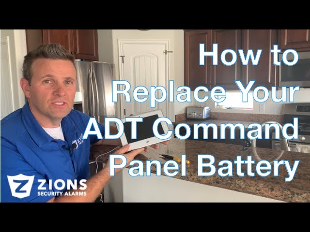 Your Adt Command Panel Battery