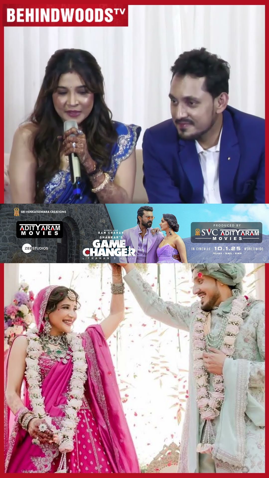 'என் புருஷன் கூட இருக்குற ஒவ்வொரு Second-ம் HONEYMOON-தான்' ?  Sakshi