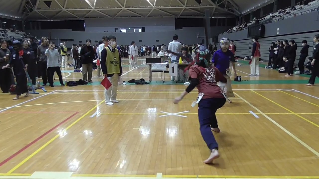 女子長剣FS td191田村嶺奈 tc462齋藤日和 - YouTube