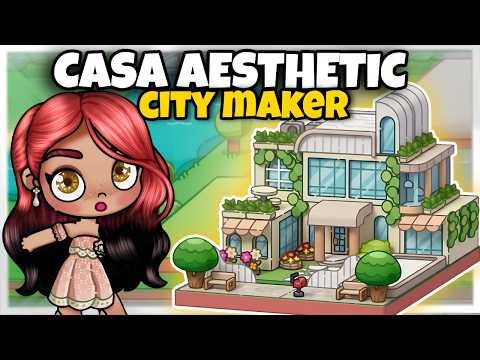 ˚˖𓍢ִ໋❀ FREE AESTHETIC House in City Maker .✮ HARU DIY✮ AVATAR WORLD