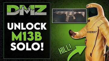 UNLOCK M13B FAST SOLO METHOD! (Kill Chemist in 1 Shot!) | Warzone 2
