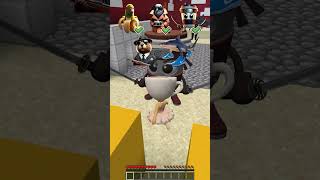 Italian Brainrot Mobs vs Obstacle Trap Course 2 #minecraft #brainrot #italianbrainrot