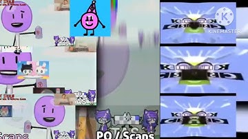 19 Scans with slides up and down