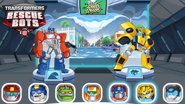 Transformers Rescue Bots: Disaster Dash Hero Run #193 | Rescue citizens in Bot mode!