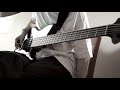 androp - yurariri  bass cover ベース弾いてみた