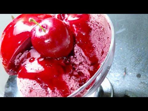 glace-fait-maison-avec-la-pruneمثلجات-او-ايس-كريم-صنع-منزلي-بالبرقوق-روعة