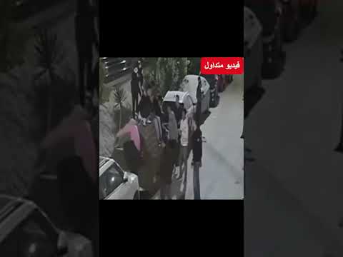 استهتار تجاوز كل الحدود شباب تسببوا في تلف كبير لسيارة مين المسؤول