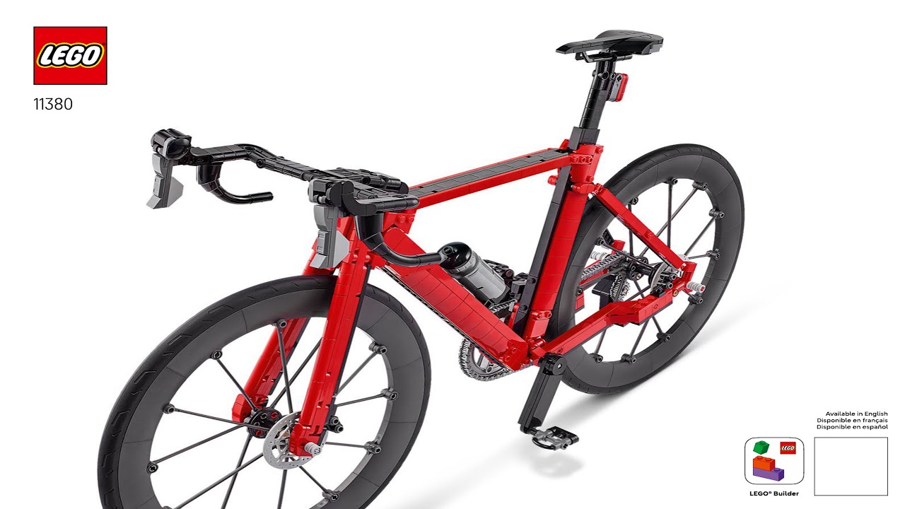 Icons - Road Bike LEGO instructions