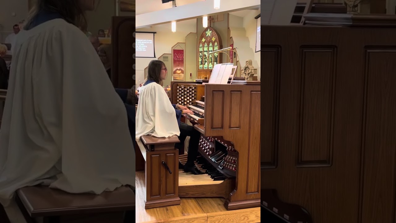 This Is The Hour Of Banquet And Of Song. Canticum Refectionis hymn tune.