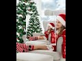7ft Unlit Snowy Hinged Christmas Tree w/ 1180 Mixed Tips & Red Berries