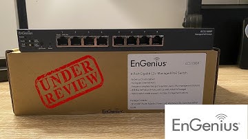 Empowering Networks: Engenius ECS1008P POE Cloud Managed Switch Unboxing and Review
