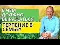 В чём должно выражаться терпение в семье? Торсунов лекции