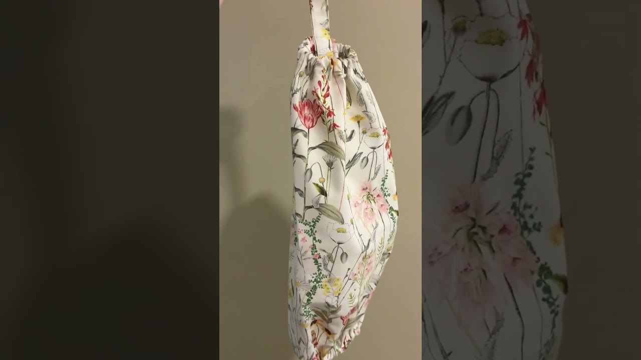 Sewing plastic bag holder #sewing #shorts