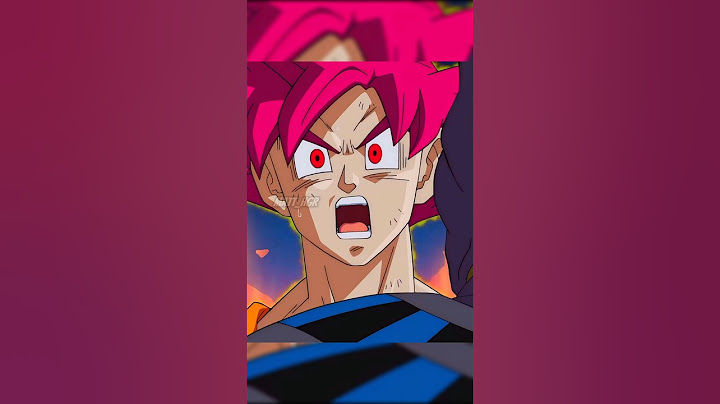Il Ritorno Del Potere Del Super Saiyan God Di Goku