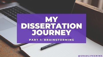 My Dissertation Journey! | Part 1