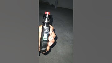 Voopoo Argus Gt With Kylin RTA Mesh Tank In °F Mode