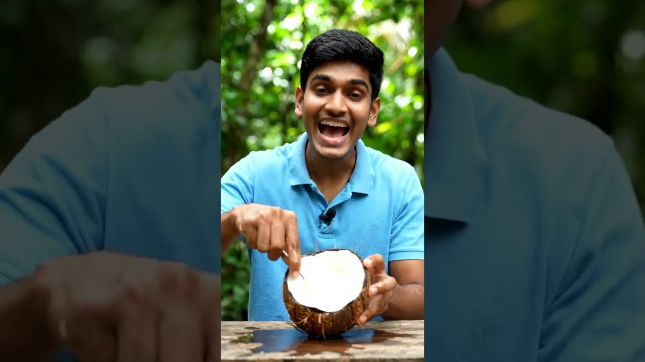 The Biological "Battery" of the Coconut ( Cocos Nucifera)#doublefertilization #coconut #shorts