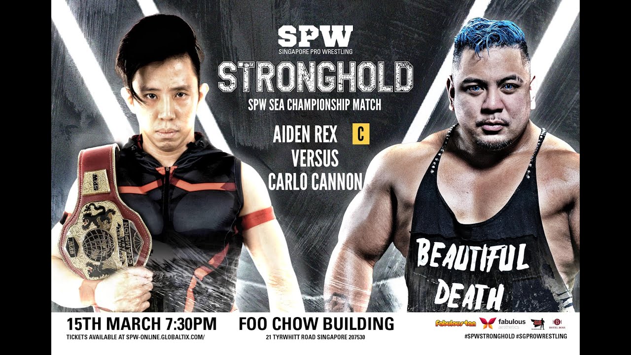 Aiden Rex(c) vs Carlo Cannon | SPW SEA Championship Match | Stronghold