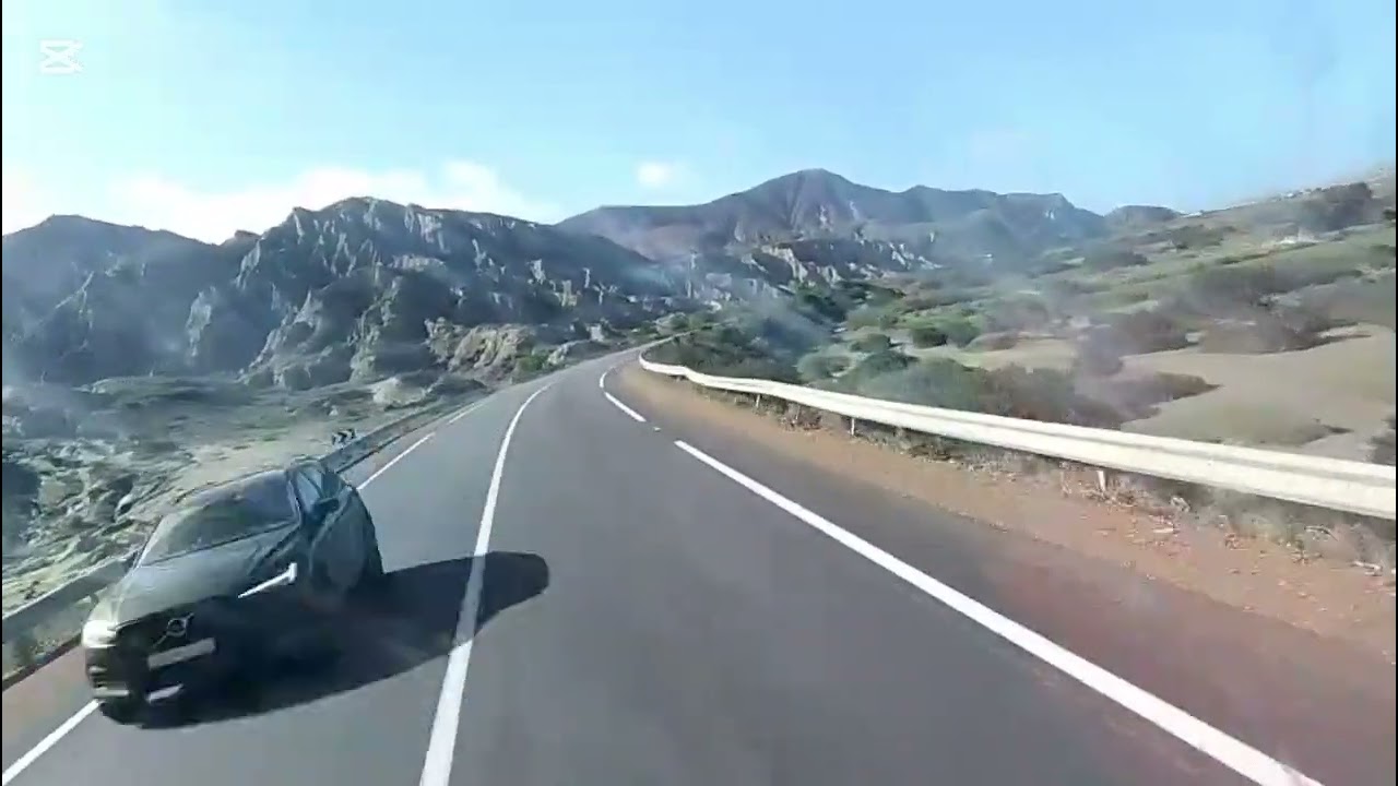 طريق الحسيمة من اتجاه الناظور الى طنجة 