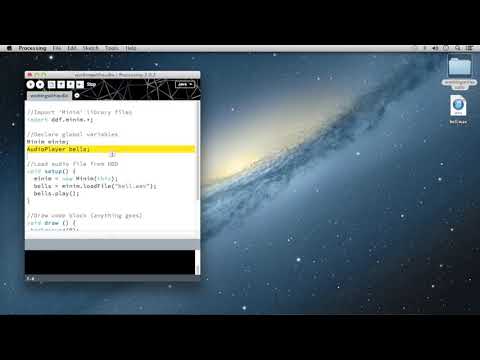 6.2 - Working with Sound in Processing | Introduction to Computing and Audio